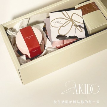 【SAKIDO】剛好的體貼  香氛蠟燭+馬油皂 暖心禮盒