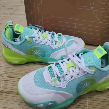 國潮新全城12籃球鞋夏季2024新款超輕薄透氣減震耐磨防滑摩擦有聲