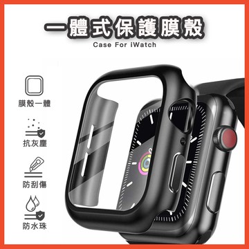 一體式保護殼 玻璃保護貼 手錶殼  Apple Watch 保護膜殼 S10 SE 6 5  45 44 42 46