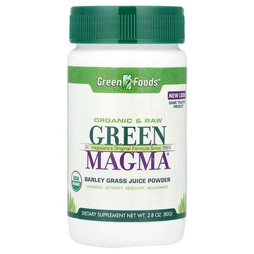 Green Foods, Green Magma®，大麥草汁粉，2.8 盎司（80 克）