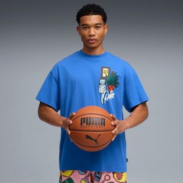 PUMA 籃球系列Dylan短袖T恤(M) 男 短袖上衣 63281801