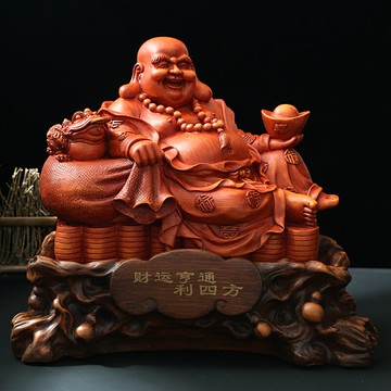 招財彌勒佛擺件大肚笑佛風水家居用品玄關供奉佛像工藝品喬遷禮品 開運飾品 創意開業禮品 擺飾品 裝飾品 送禮 居家擺飾 開運飾品  擺飾品 裝飾品 送禮 居家擺飾