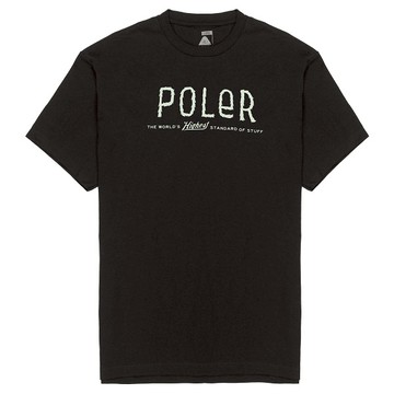 POLER FURRY FONT TEE 短袖上衣 / 黑色