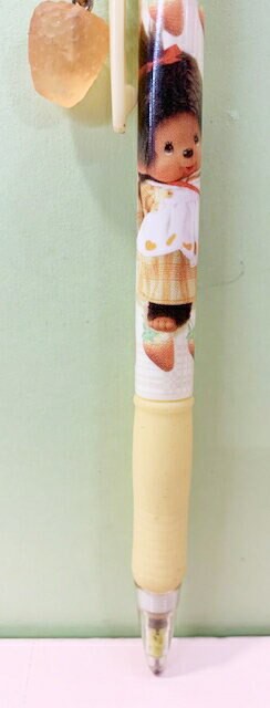 【震撼精品百貨】monchhichi 夢奇奇 自動鉛筆 黃#30219 震撼日式精品百貨