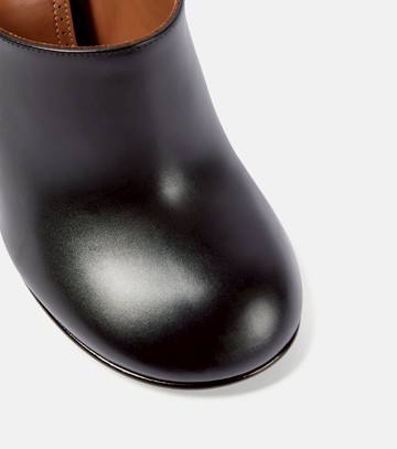 Alaïa Babylone leather mules
