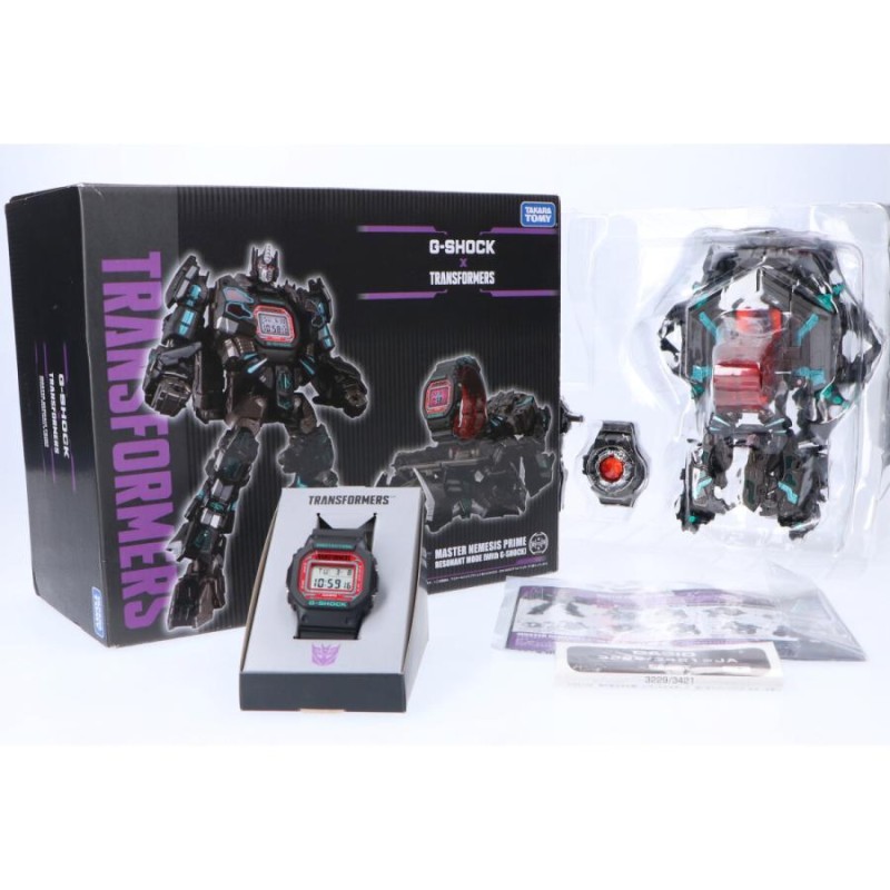 新品同様 G-SHOCK x TRANSFORMERS SPECIAL DW-5600TF19-SET マスター