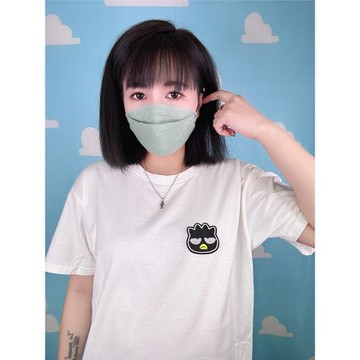 夏季新款卡通刺繡酷企鵝圓領純色創意短袖T恤情侶裝寬松百搭簡約