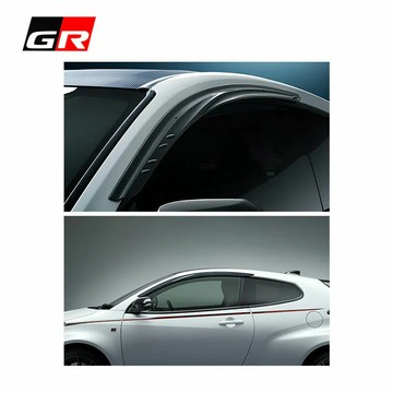 【PP保勁國際】日本原裝 GR SPORT 晴雨窗 TOYOTA GR YARIS 2021~ 小改款前後皆可