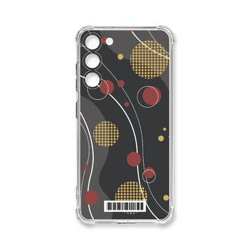 S23 系列殼 TRON 三星 S23  日系和風圓點律動系列  載具 四角防摔殼 手機殼