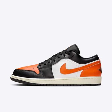 Nike Air Jordan 1 Low [553558-081] 男 運動休閒鞋 AJ1 低筒 喬丹 穿搭 黑橘