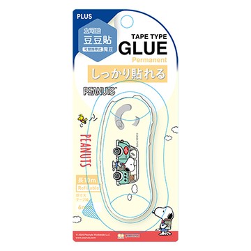 普樂士PLUS豆豆彩貼魔豆正帶限定版/54-677/SNOOPY咖啡巴士/6mmx10M