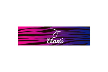 【ELASTI】時尚運動毛巾-迷幻斑馬