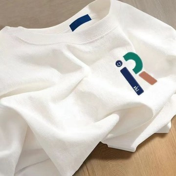 🔥臺灣出貨-熱賣中🔥夏季短袖T恤打底衫百搭簡約小卡通圖案男士體恤衫圓領