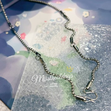 「周邊」鈦鋼 3mm*70cm 五掛 佛牌鏈 多掛 佛牌鍊 項鍊
