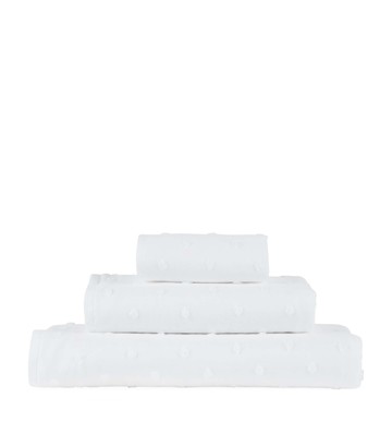 Uchino Zero Twist Gauze Dots Bath Towel