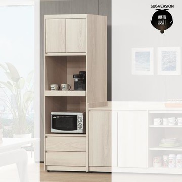 【顛覆設計】林卡洛北美杉木色2x6尺餐櫃