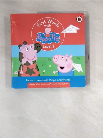 【書寶二手書T7／少年童書_QIS】First Words with Peppa Level 1 _8冊合售_Peppa Pig