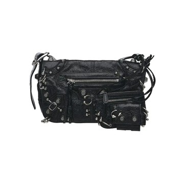 BALENCIAGA 經典機車包斜背包多用包 XS