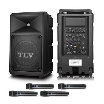 TEV 多功能設計追求高C/P值的最佳選擇 180W藍牙四頻無線擴音機 TA680iDA-4