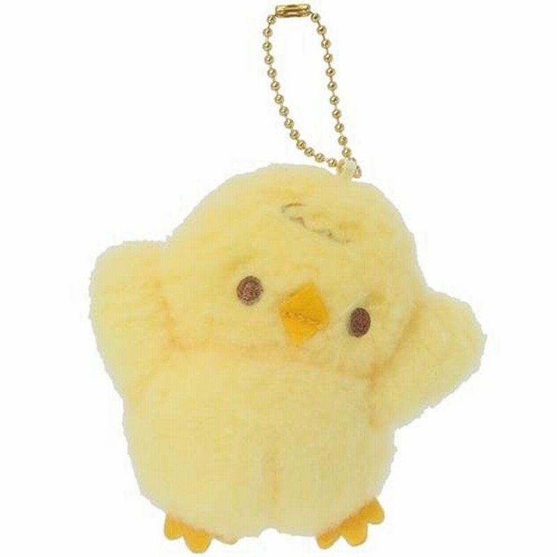 極美品 シナモン ひよこ 干支 酉年 マスコット ボールチェーン