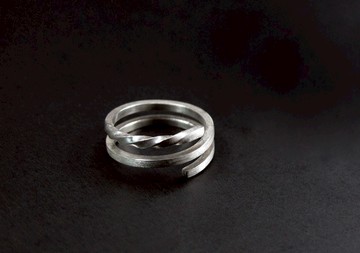 戒指 Star trails 軌跡戒 925純銀戒指(單只)