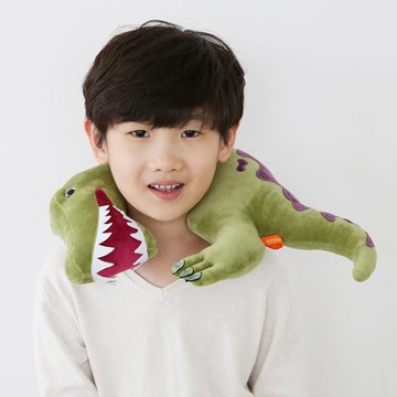 韓國 PROM - PROM 恐龍造型枕-綠色棘龍-綠色棘龍 (36*34CM)
