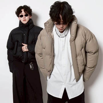 【秋冬厚款重磅警告】短版 BoxyFit 鋪棉短寬方塊硬挺羽絨外套