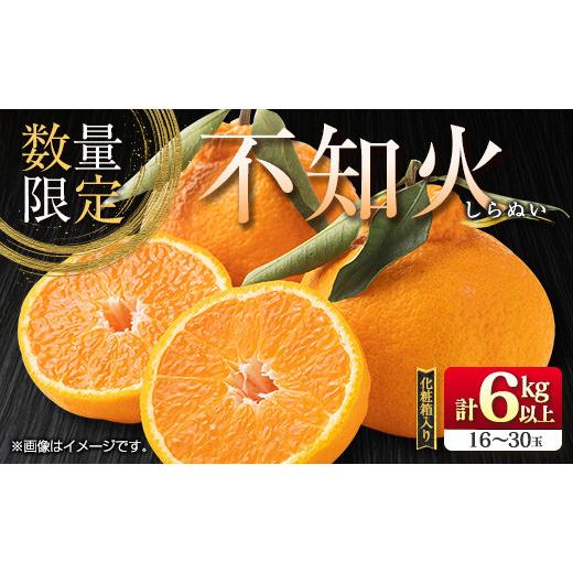 ふるさと納税 宮崎県 日南市 数量限定 不知火 (化粧箱入り)計6kg以上(2箱) フルーツ 果物 柑橘 みかん 黒箱 国産 食品 デザート くだもの 果実 蜜柑 送料無料_…