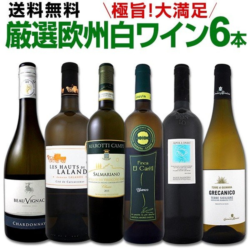 ワイン 第110弾 当店厳選 これぞ極旨辛口白ワイン 白ワインを存分に楽しむ 味わい深いスーパー セレクト白6本セット Wine Set 通販 Lineポイント最大0 5 Get Lineショッピング