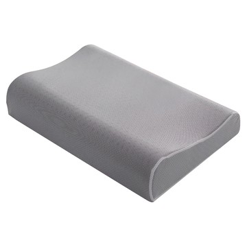 Ishur 伊舒爾 石墨烯乳膠枕 工學護頸型 天然乳膠防螨抗菌 蜂窩設計透氣舒適  60 x 40 x 8/10cm  1組