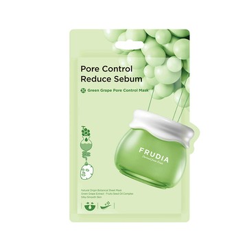 面膜 FRUDIA【有拭無孔】青葡萄控油面膜20ml