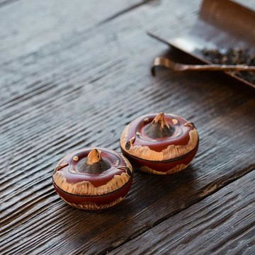 紫砂手工茶寵大號馬蹄水果擺件 仿生荸薺瓜果 精品雕塑