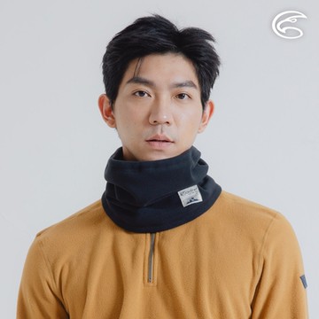 ADISI 雙層超細纖維抗風圍脖 AS24050 黑/深灰 (F)