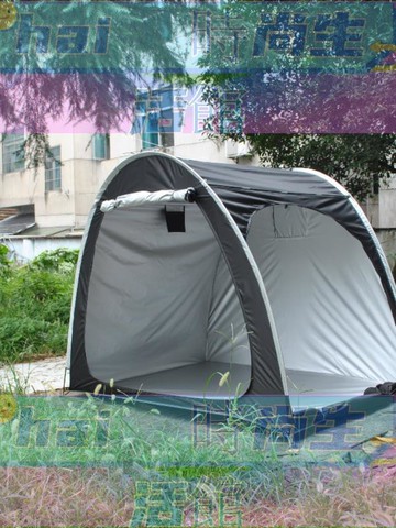 免運 可開發票 升級加寬4輛車加寬雙開門自行車帳篷,儲物室帳篷單車棚摩托車帳篷