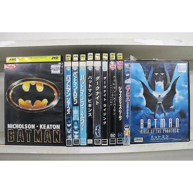 DVD バットマン   リターンズ   ロビン   フォーエヴァー ダークナイト 3部作 他 計11本セット ※ケース無し発送 レンタル落ち Z4T922