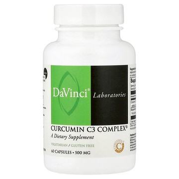DaVinci Laboratories, 薑黃 C3 複合物，500 毫克，60 粒膠囊