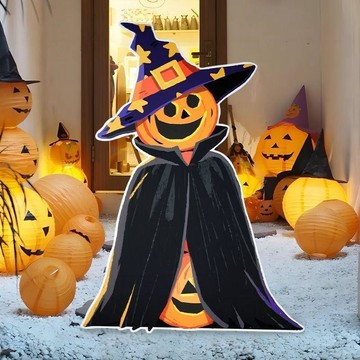萬聖節裝飾🎈萬聖節佈置 Halloween 派對佈置 店鋪裝飾 拍照道具 南瓜拍照道具場景氛圍佈置店鋪酒吧門口主題背景