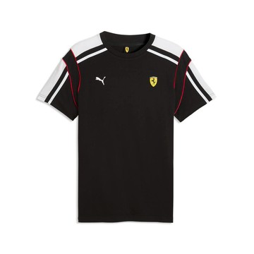 PUMA Scuderia Ferrari 法拉利 MT7肩袖撞色短袖T恤 男性