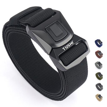 軍迷休閑帆布作訓保安戰術腰帶