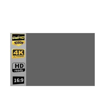 簡易折疊金屬抗光幕布移動便攜投影儀機軟幕家用辦公30-120寸散布[DD230109]