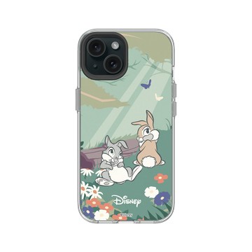 iPhone 15 Clear 透明 - 迪士尼-經典系列 Disney Classics - 小鹿斑比 - 桑普與邦妮