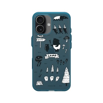 iPhone 17 Clear (相機按鈕) 夜幕藍 - 馬來貘 Laimo - LAIMO的魔幻森林_白天