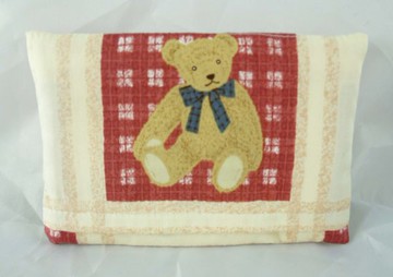 【震撼精品百貨】Holly's Bear 泰迪熊 面紙套 白紅  震撼日式精品百貨