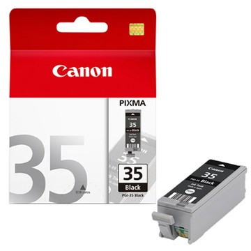 Canon PGI-35原廠黑色墨水匣 (適用:TR150/TR160/IP100/100B/IP110/IP110B)
