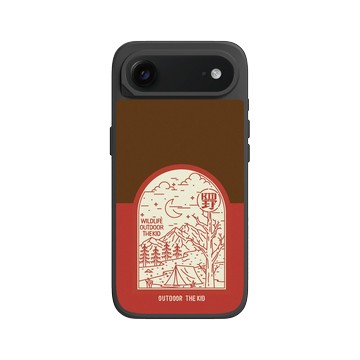 iPhone Air SolidX 黑 - KID - 夜宿露營KID