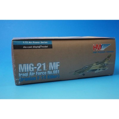 1/72 MiG-21 ミグ MF イラク空軍 No.681 イラン・イラク戦争 ［HA0105］ ホビーマスター/中古 | LINEブランドカタログ