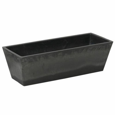 《 アレンジベース 》◆とりよせ品◆カルチベーター 中3.5号横三鉢&アレンジ用 Rポット チャコール インテリア 花資材 花器 ベース アレンジ