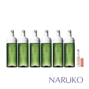 【NARUKO牛爾】茶樹粉刺快閃洗卸兩用慕絲150ml(6入)(限定組/洗卸兩用)