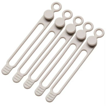 【DECO HOME商品】矽膠束帶 MO 5入 5P TY04(DH) NITORI宜得利家居