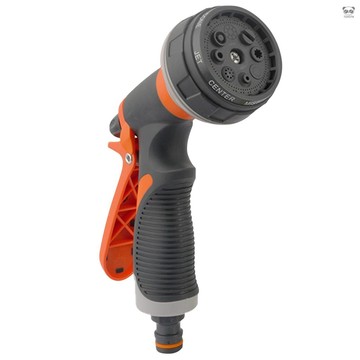 橙灰 8功能高壓噴頭 花園澆水澆花洗車噴水槍